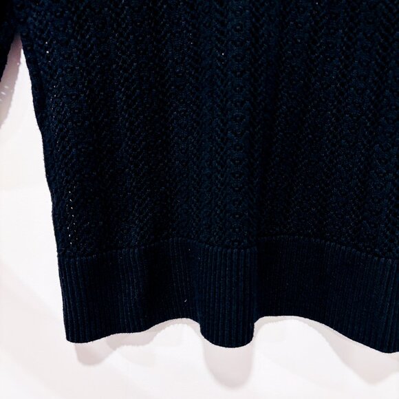 REITMANS Black Knit V-Neck Sweater for Women | Everyday Minimalist | Medium * - Picture 6 of 9